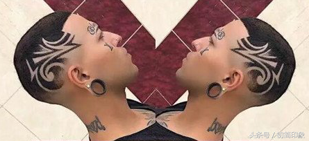 一般人都不敢尝试的发型——男士铲青雕刻发型