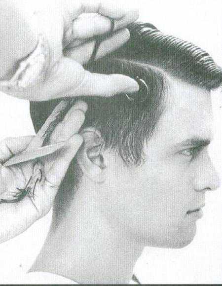 棱角分明的男士短发发型