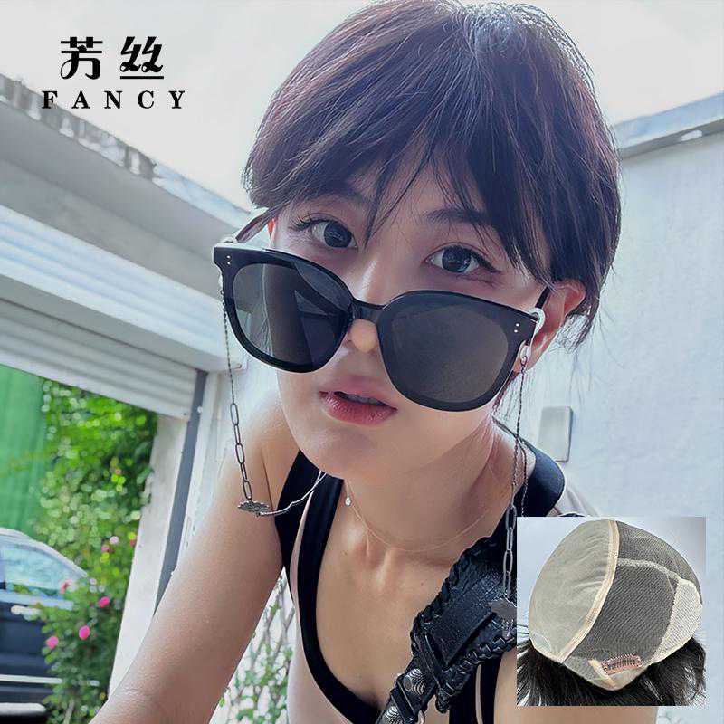 法式挂耳超短发！老少皆宜的假发新发型！