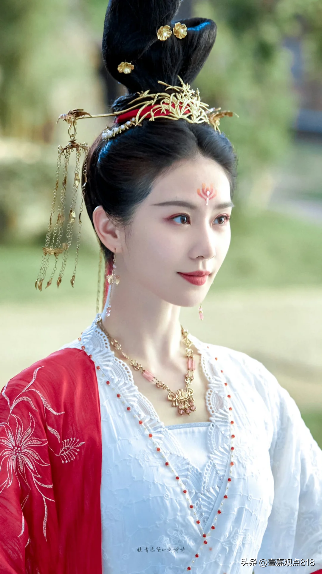 刘诗诗， 发型越凌乱人就越美，这不就是妥妥的盛世美颜嘛