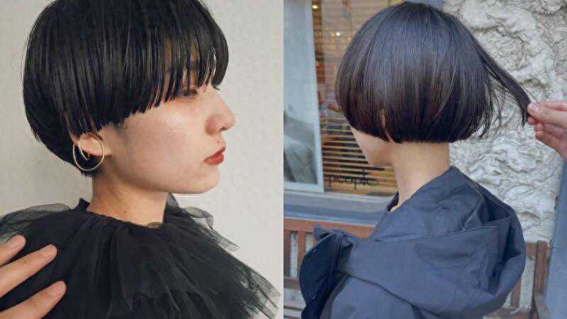 2024短发造型推荐：超可爱日系「蘑菇短发」3变化发型推荐