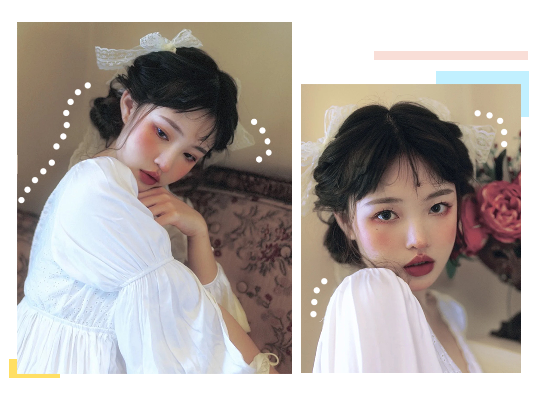 这些纯欲氛围感发饰，让发型美10倍