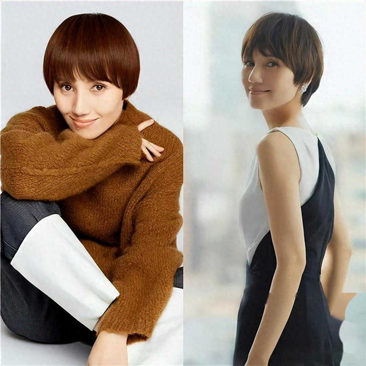 发型对颜值有多重要？看完袁泉的长发，再看她的短发，你就知道了