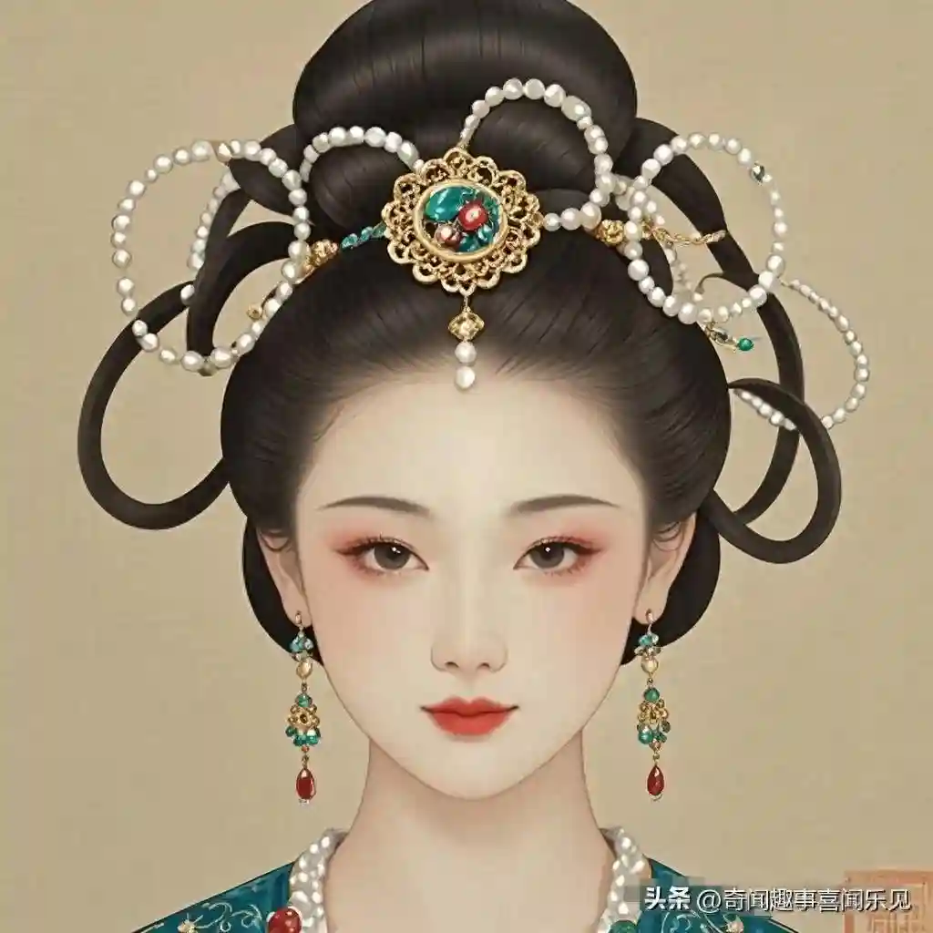 华丽和高贵的古代女子发型 | 望仙九鬟髻🌸